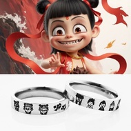 WANMGSP1341 Nezha's Demon Boy Haunted Sea Merchandise Ring Ao Bing Aoguang Taiyi Real People Shen Go