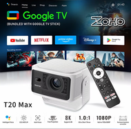 ZOHO T20 Max Max GoogleTV版 投影機 原裝行貨