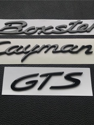 Porsche Logo 718 Boxster Boxstert Kaman GTS Letter Restoration Rear Trunk English Logo