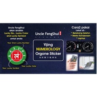 Numerology YiJing Lucky Sticker Lucky Number 易经数字能量贴 手机号码分析 算命