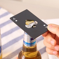 N☛A Poker Card Beer Bottle Stainless Steel Bottle Opener  [CHRISTMAS GIFT]
