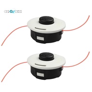 27-2 String Trimmer Heads Replacement Head- 2 Pack for  FS85 FS90 FS90r FS70r FS55 FS55r, Bump Head 