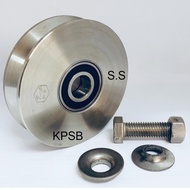 4" Stainless Steel Bearing Roller (Sliding Gate)