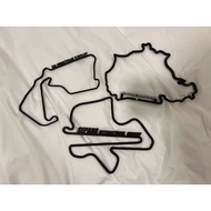 F1 Racing Circuit Wall Display Decoration