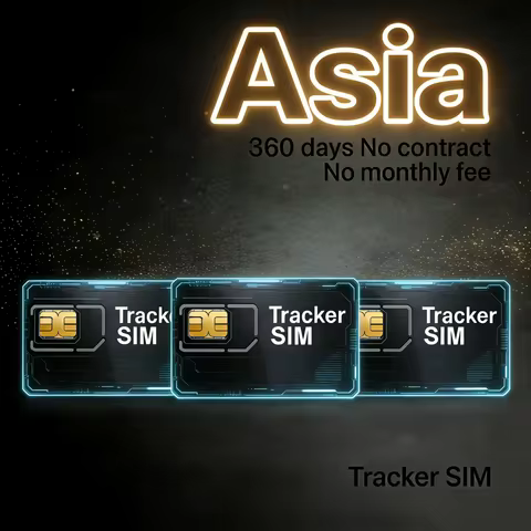 4G Walkie Talkie SIM Card – 500M Data, Asia Roaming, Universal for IoT & GPS Tracker