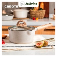 JaLivinz Carote Cosy Collection Non Stick Saucepan 16CM 18CM Japanese Style PFOA Free