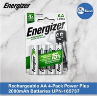 (Energizer) Recharge 1 Hour Charger with AAA/AA NiMH Rechargeable Batteries เครื่องชาร์จถ่าน 1 ชั่วโมง พร้อมถ่านชาร์จ