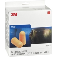 3M 1100 Foam Ear Plugs, 400 Pair