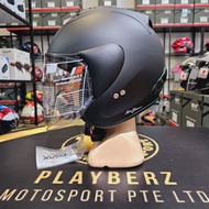 TRAX *PSB APPROVED TR03ZR MATT BLACK HELMET