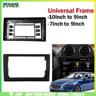Shipped In 24 Cm.car Radio Frame 10"to9" And 7"to9" Clear Case For Android Players Depending On The 