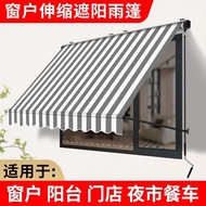 Simple window Awning retractable household economic European style decorative awning balcony folding