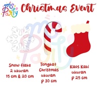 MS PARTY Custom Cork Ornaments Special christmas/merry christmas day/snowflakes/socks/christmas deco