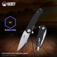 Kubey Cadmus Ku055 Everyday Carry Pocket Knives 2.95 D2 Blade And G1