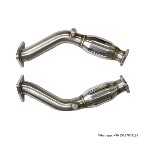 Exhaust Resonated Test/Down Pipes Fits Ni Ssan 370Z Z33 Infiniti G37 Coupe Sedan VQ37HR 07-08