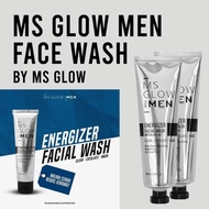 Ms Glow Men Energizer Facial Wash Face Wash Men Sabun Wajah MsGlow Men