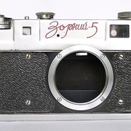 Zorki 5 body USSR rangefinder 35mm film camera KMZ M39 LTM mount early type
