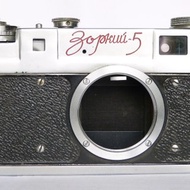 Zorki 5 body USSR rangefinder 35mm film camera KMZ M39 LTM mount early type