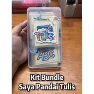 Kit Bundle Saya Pandai Tulis | Huruf Besar ABC | huruf kecil abc | nombor 123 0-10