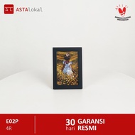 KAYU Wooden Photo Frame / Figura Frame Photo Frame E02P Size 4R 6R 8R - 6R, Blue