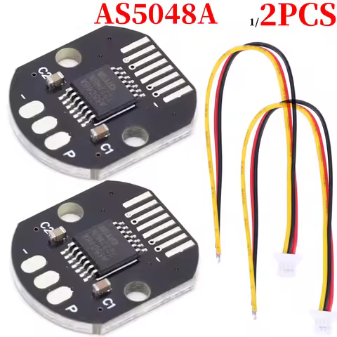 1/2PCS AS5048A Magnetic Encoder PWM/SPI Interface High Precision 14 Bit Brushless Motor AS5048A Enco
