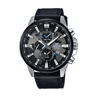 New Casi_Edific_Efr 539 Leather Strap Fashion Men Watch All Functions