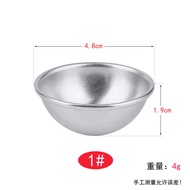 Cake Salt Ball Bathtub Semi-Circle Shape Minor Glutinous Rice Cake Cold Dish Plate Baking Utensils A