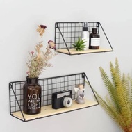 RADIT BLACK floating shelf wall shelf decorative shelf floating bookshelf