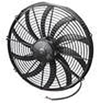 Spal 30102049 Puller Fan (16In High Performance Curved Blade For Use W/ 30Amp Fuse @ 13V)