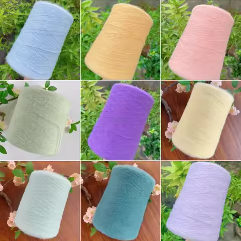 250g/500g/ Ball Soft and Comfortable Spring-Autumn Mohair Wool Thread DIY Handmade Knitted Sweater /