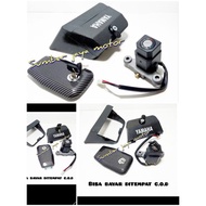 Complete package 1 key 3 holes Old Rxking Rxs Rx special_Set of carbon tank cover and tolbok carbon 