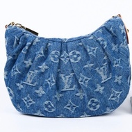 LV Louis Vuitton Pochette Valley 牛仔豌豆包