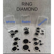 DIAMOND BLING BLING BLING CAMERARing ANTI-SCRATCH GLASS FOR SAMSUNG A05S A14 A15 A24 A34 A35 A55 S22