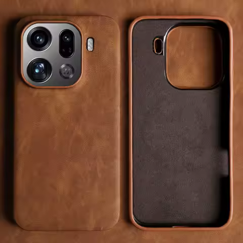 Premium Leather Case For OPPO Find X9 Ultra X8 Pro X6 X7 Ultra Reno 9 Reno9 Pro Plus Phone Case Back