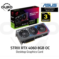 ASUS ROG STRIX RTX 4060 OC EDITION 8GB GDDR6 RGB TRIPLE FAN | GAMING GRAPHICS CARD GPU VGA RTX4060 |
