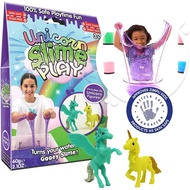 [sgstock] Unicorn Slime Play Purple, 2 x Unicorn Figures from Zimpli Kids, Turns water into magical gooey slime, Perfect