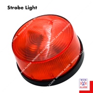 RED STROBE LIGHT ALARM ALARM SIREN SET bluguard