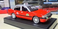 全新1/32豐田香港的士玩具車仔車模合金車模型車回力車diecast