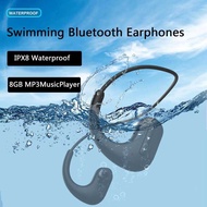 NEW Professional Swimming Earphone 8GB MP3 Music Player Bluetooth Headphones IPX8 Waterproof Underwa