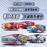 Applicable ASMAX F1 PRO Bluetooth Earphone Sticker Shell Protective Film Waterproof Decorative Decal