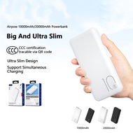 【SG Seller 】CCC Certified QR Code Power Bank 10000mAh 20000mAh Dual Input Dual Output Fast Charge Po
