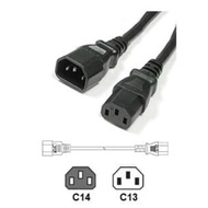 Power output cable ups pdu to server c13 c14 16A 1.5mm 250Cm 2.5M 2.5M