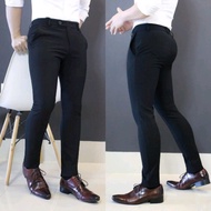 2 models of Korean High Quality Men's KaKi Casual Trousers in Genuine Lightweight Stretch Fabric (Sh