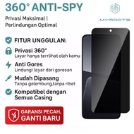 Myroots Tempered Glass Anti Spy 360 Privacy Screen Protector For OPPO RENO 14F 14 13F 13 Pro 5G ESD 