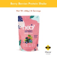 Berry Berries Protein Shake Powder - Dairy Whey Protein (15 servings) HALAL - Meal Replacement, Protein