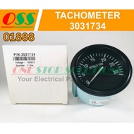 TACHOMETER RPM GAUGE 3031734 VDO RPM METER