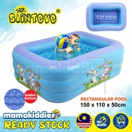 Inflatable Swimming Pool 150 CM Pool (3 ring)  For Kids Swimming Pool Baby Swimming Pool Air Pump Fa