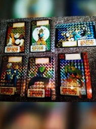 龍珠閃卡 本彈12 6閃卡498 499 500 501 502 503  500暗閃已開  日版