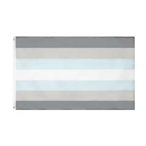 Xiangying 90x150CM Demiboy Gay Pride Flag Demi Boy Demiguy Demiman Flag