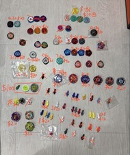 全新港版爆旋陀螺X BeybladeX Ux21薯片龍 紫色銀狼 Cx13龍王閃擊 大量軸心固鎖
