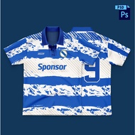 3D Mockup Jersey Laces Collar |  Laces Mockup | Mockup Jersey Kolar Bertali | PSD Mockup